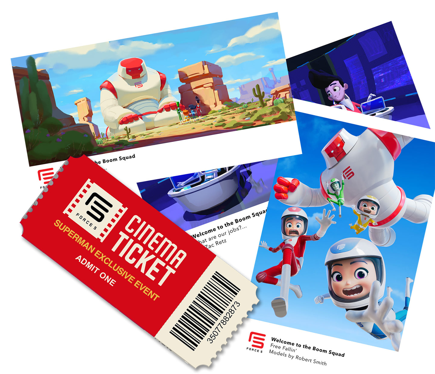 1 Ticket Pack w/ Lobby Cards